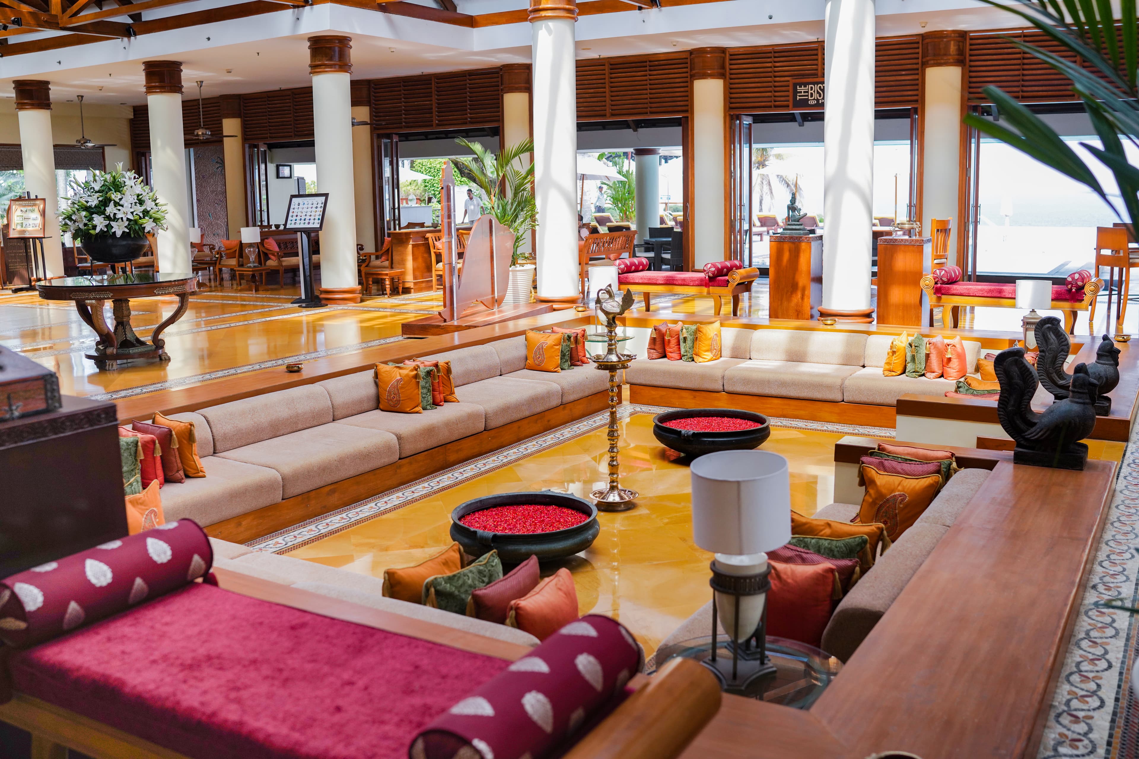 Leela Raviz Kovalam — beachside
